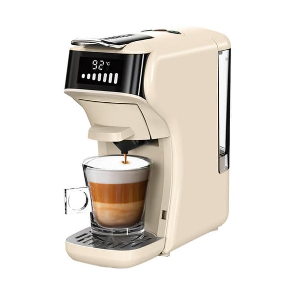 HiBREW 5-i-1 kapsel kaffetrakter H1B-hvit (hvit)