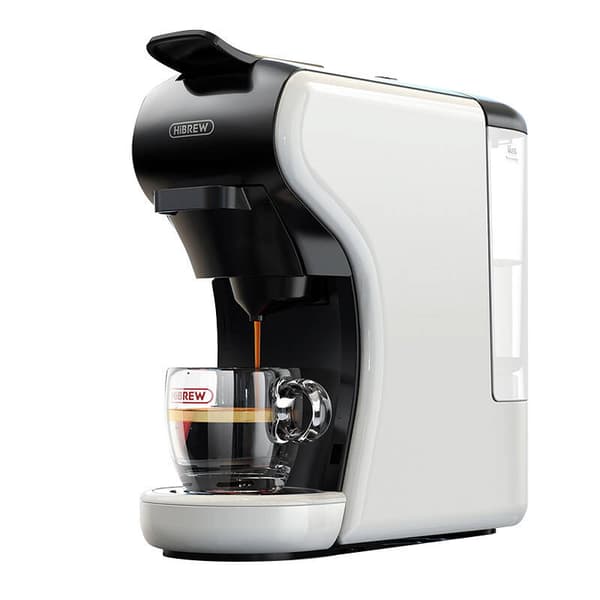 KAPSEL KAFFEMASKIN 4 I 1 HiBREW H1A-hvit (hvit)