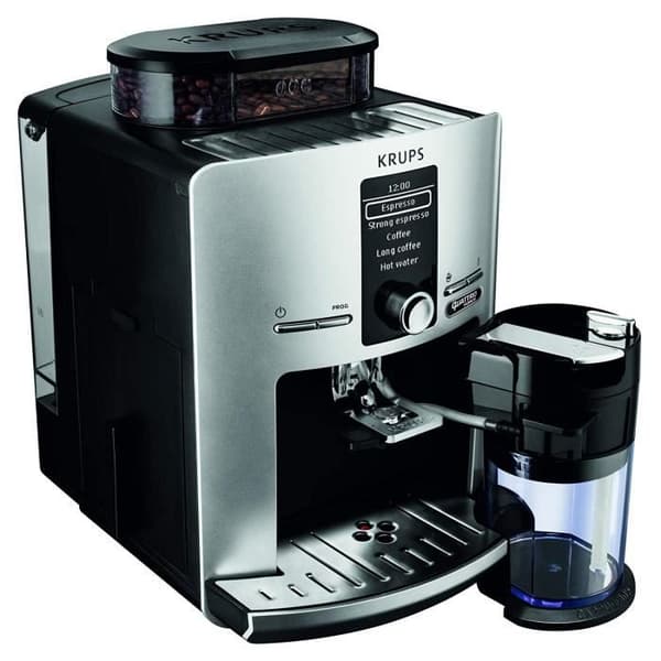 GENERIC 3700342440980 - KVM SWITCH - Krups Espresso Kaffekvarn Bönor Espresseria Latt Espress Silver kaffebryggare