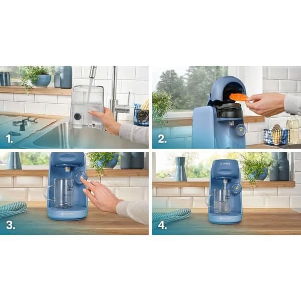 Kaffemaskin - BOSCH - Tassimo FINESSE TAS16B5 - Blå