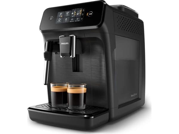 Philips Series 1200 EP1220 - Automatisk kaffemaskin med melkeskummer - 15 bar - mattsvart