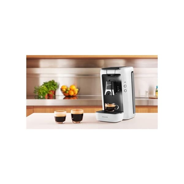 Kaffemaskin - PHILIPS - Senseo CSA260/11 - 0,7L - 2 koppar - Vit