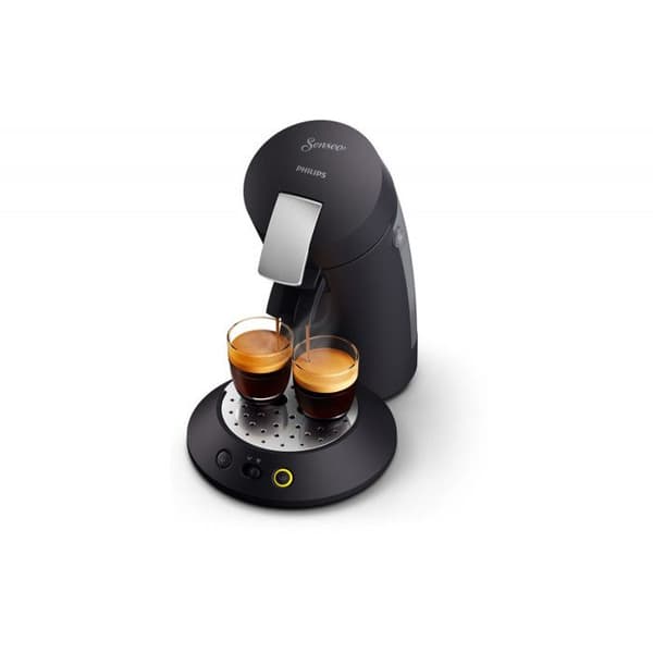 Kaffebryggare för kapsel eller kapsel Philips SENSEO CSA220 61 SVART GRÅ Mattsvart metallfinish