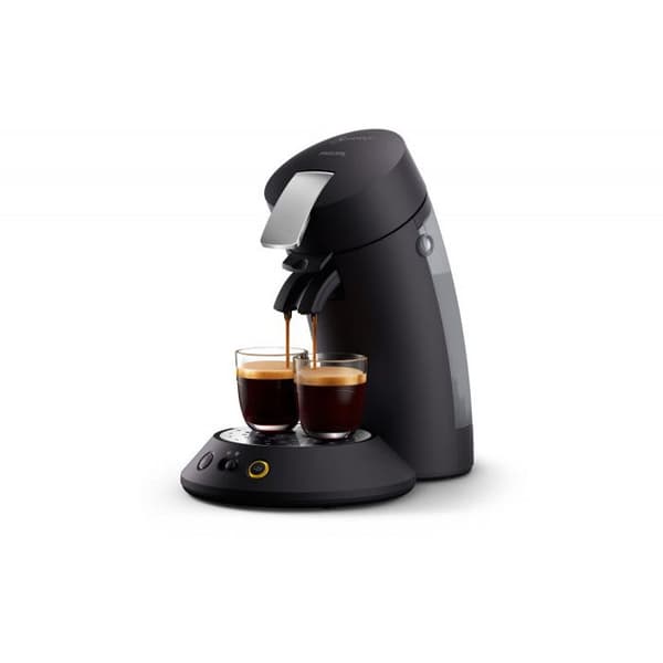 Kaffebryggare för kapsel eller kapsel Philips SENSEO CSA220 61 SVART GRÅ Mattsvart metallfinish