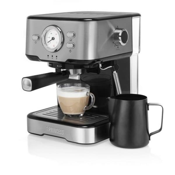 Ekspress Manuell Kaffemaskin Princess 01.249412.01.001 Stål 1,5 L