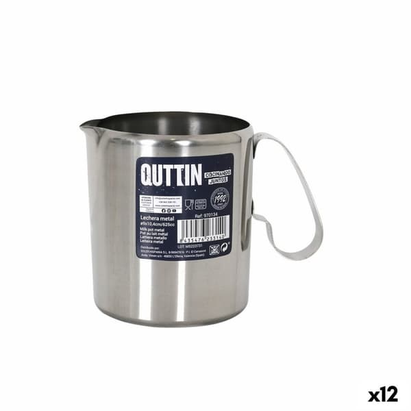 Melkekrukke Quttin Sølv Metall (12 enheter)