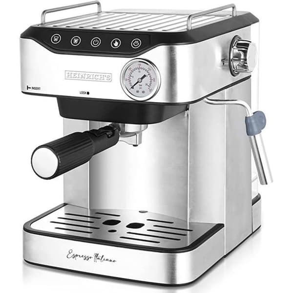20 bars tryck espressomaskin med mjölkskummare 1,6 L tank