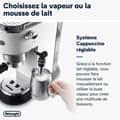 Miniatyrbild 5 av 6: Klassisk espressomaskin - DELONGHI EC 685.W Dedica Style - Vit