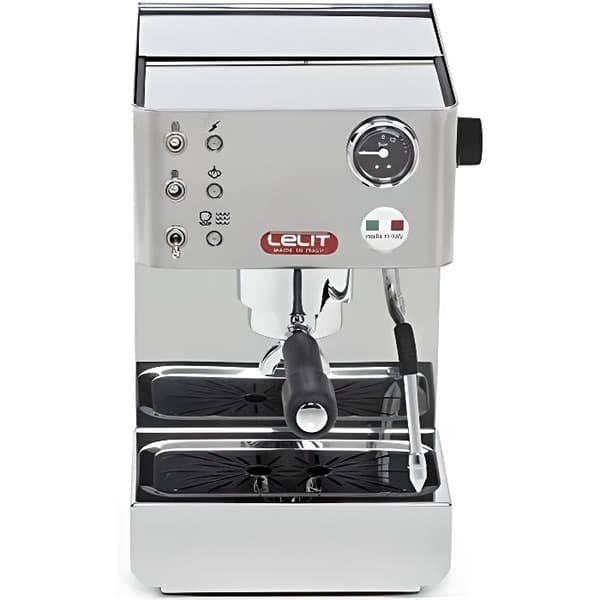 Lelit PL41LEM Anna, semiprofessionell espressomaskin - espressokaffe, cappuccino och papperskapslar, 1000 W, 2,7 liter