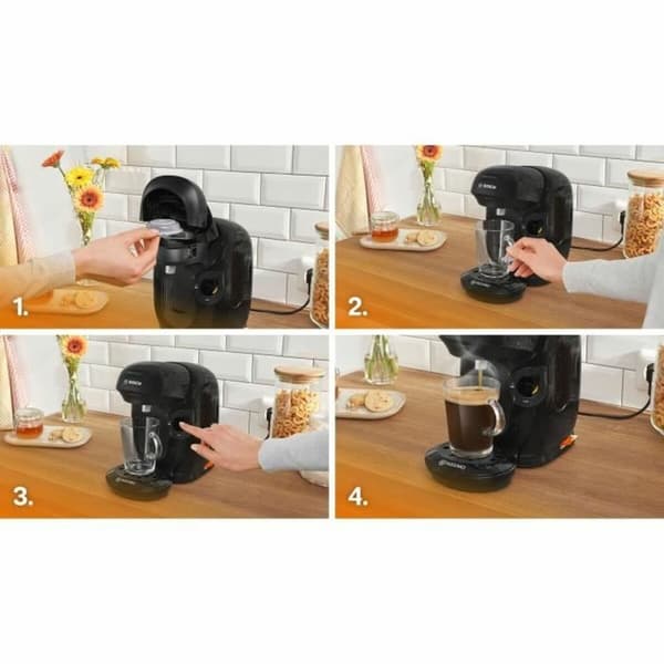 Kaffekapslar BOSCH TAS112E Svart 1400 W 700 ml