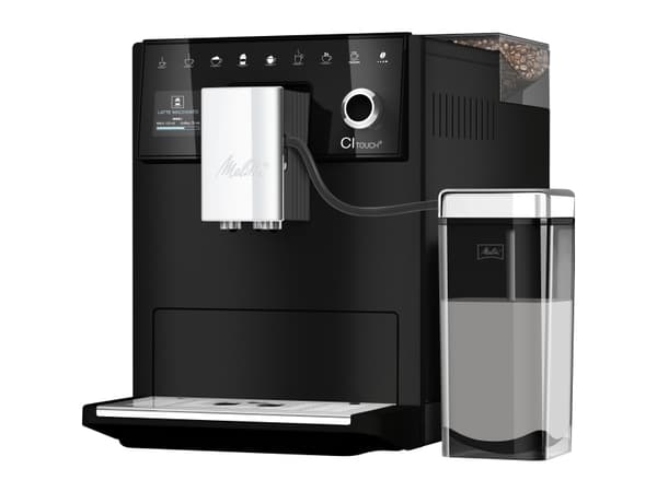 Melitta CI Touch, Espressomaskin, 1,8 l, Kaffe bønner, Innebygd kaffekvern, 1400 W, Sort