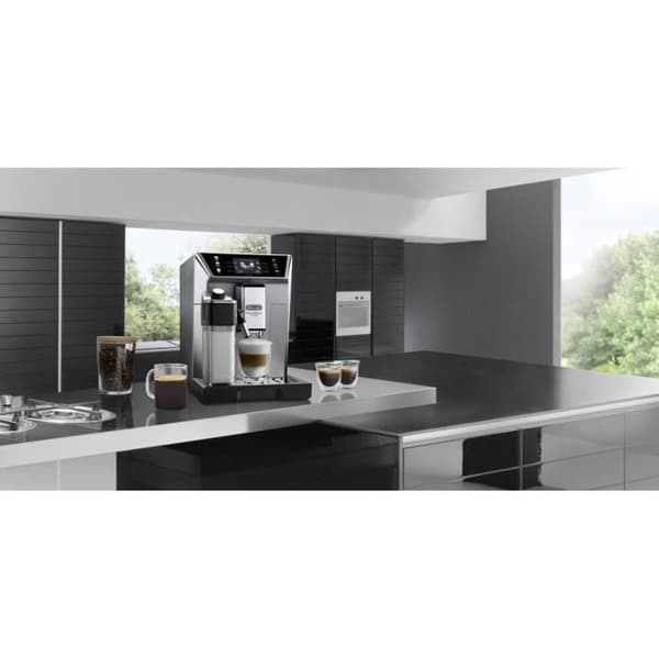 DELONGHI 0132217051 Espressokvarn PrimaDonna Class - 2L tank - 2 samtidiga koppar - 400 gr böntank - Metall&amp;svart