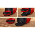 Miniatyrbild 9 av 9: Multidryck kaffemaskin - BOSCH - TASSIMO - T10 Happy röd - 1400 W