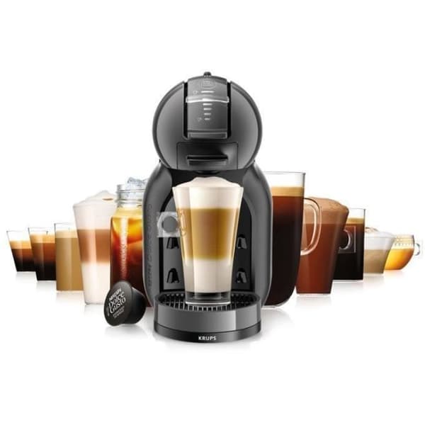 Kaffemaskin - KRUPS - KP1238 Mini Me - 1500 W - 0,8 L - Svart