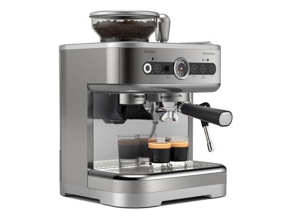 Philips PSA3218/01, Espressomaskin, 2,3 l, Inbyggd kvarn, 1350 W, Svart, Stål