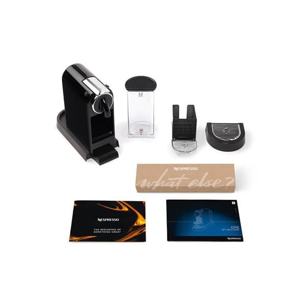 Kaffemaskin - De'Longhi - Nespresso CitiZ EN 167.B - 19 bar - Svart - Kompatible kapsler