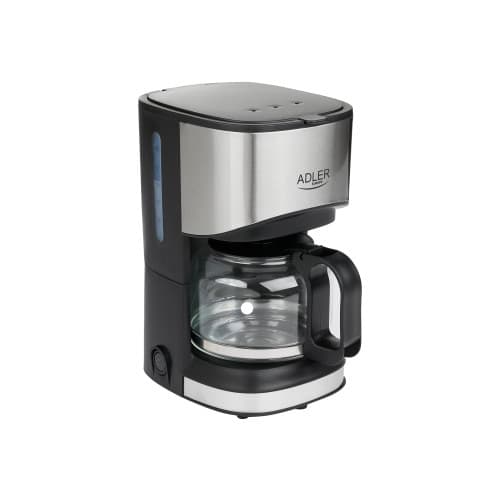 Adler AD 4407 - kaffemaskin - svart/silver