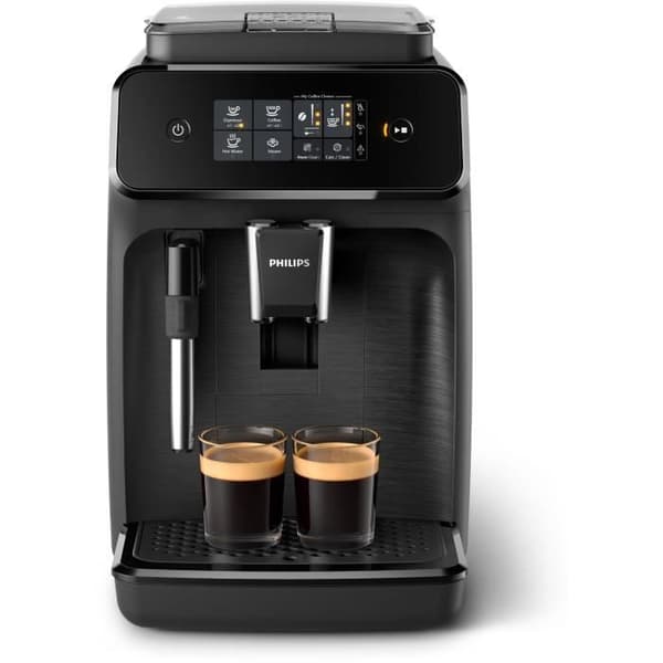 Automatisk kvarn espressomaskin - PHILIPS - EP1220/00 - 1500 W - 275 g bönor - 1,8 L - Mattsvart