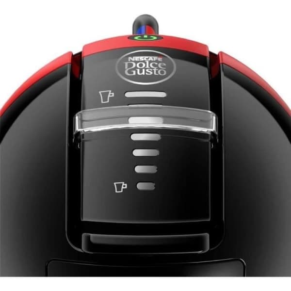 Kaffemaskin - KRUPS - KP123H Mini Me - 1500 W - 0,8 L - Röd