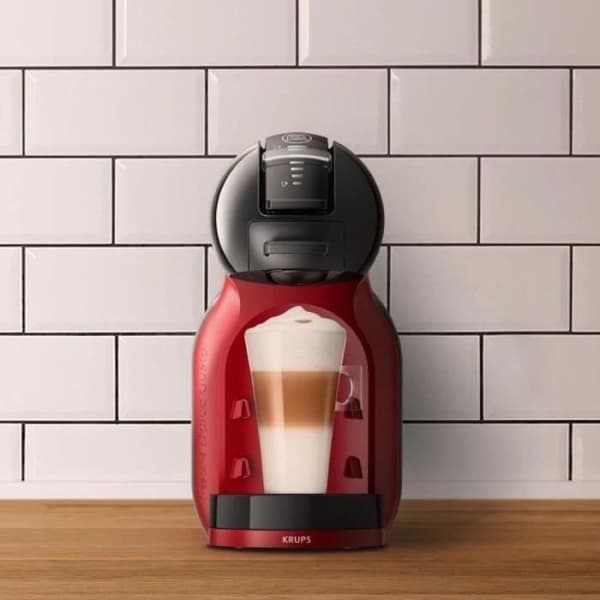 Kaffemaskin - KRUPS - KP123H Mini Me - 1500 W - 0,8 L - Röd