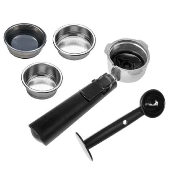 Sirge LUSSY Espressomaskin och cappuccino - 3 kaffefilter - 1100 W med cappuccinofunktion och pappers-PODS [ese44]