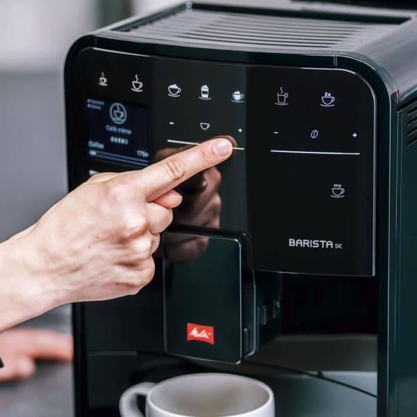 Automatisk kaffemaskin med kvarn - MELITTA - Barista SE F830-003 - 1450 W - Svart