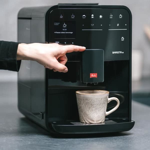 Automatisk kaffemaskin med kvarn - MELITTA - Barista SE F830-003 - 1450 W - Svart