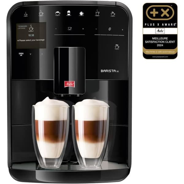 Automatisk kaffemaskin med kvarn - MELITTA - Barista SE F830-003 - 1450 W - Svart