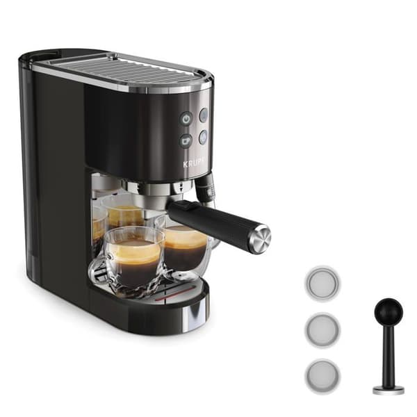 Maskin för espressokaffe med kvarn Krups - XP444G
