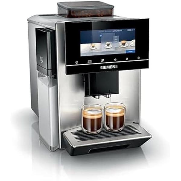 Automatisk kaffemaskin - SIEMENS - EQ900 plus TQ903DZ3 - Automatisk rengöring - Pekskärm - 15 bar