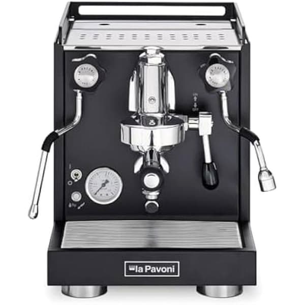 Kaffemaskin - LA PAVONI - Ny Cellini Classic Nera - 2,9 L - 15 bar - Avtagbar tank