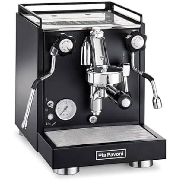 Kaffemaskin - LA PAVONI - Ny Cellini Classic Nera - 2,9 L - 15 bar - Avtagbar tank