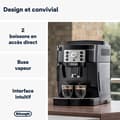 Miniatyrbild 2 av 6: Espresso med kvarn Delonghi MAGNIFICA S ECAM22.140.B SVART