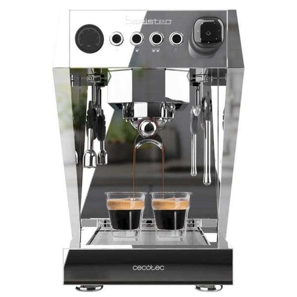 Espressomaskin - Baristeo - Brava - 15 bar - Vattentank 2,5L - Malet kaffe