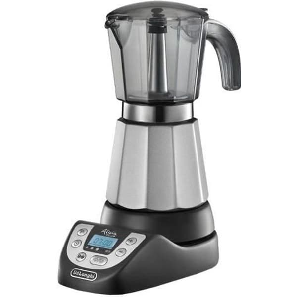 Elektrisk kaffebryggare - De'Longhi Alicia Plus EMKP 63.BK - 6 koppar - Fristående - Grå
