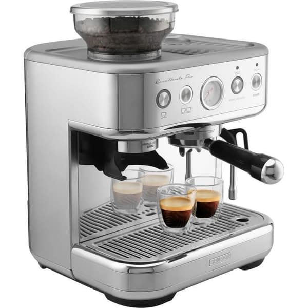 Espressomaskin - SENCOR - SES 6010SS - 15 barer - Kaffekvarn - 250 g bönor - Rostfritt stål