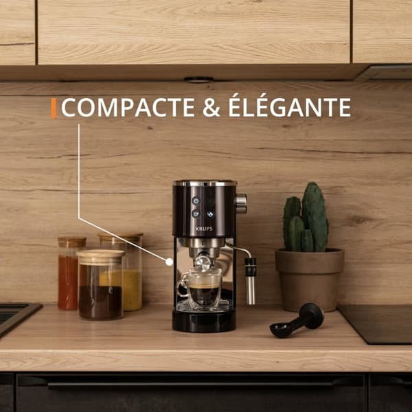 Maskin för espressokaffe med kvarn Krups - XP444G