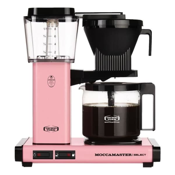 Moccamaster KBG Special Range filterkaffebryggare - Rosa - Malet kaffe