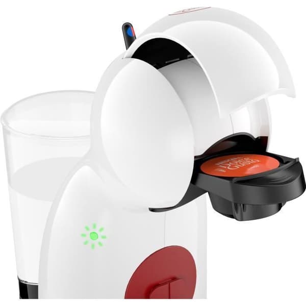 Dolce Gusto kaffemaskin KRUPS Piccolo XS KP1A0110 - Vit - Reservoar 0,8 L - Intuitiv kapselhållare