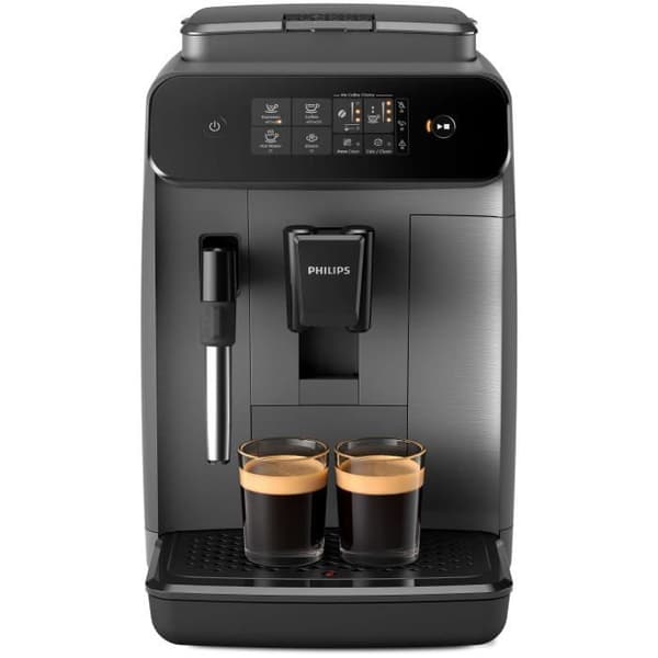 Philips 800-seriens automatisk espressomaskin, 2 kaffeinställningar, pekskärm, diskmaskinssäker, svart (EP0824/00)