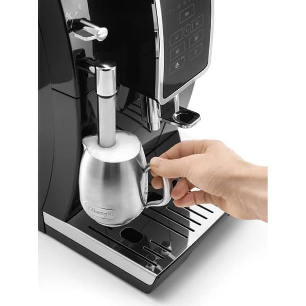 Espressomaskin - DELONGHI - ECAM 350.15.B - DINAMICA - Med kvarn - 4 recept - Svart