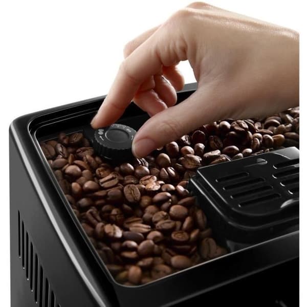 Espressomaskin - DELONGHI - ECAM 350.15.B - DINAMICA - Med kvarn - 4 recept - Svart