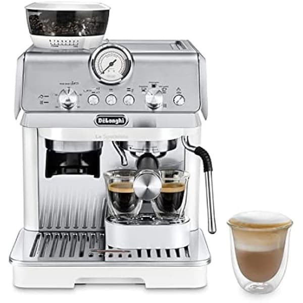 DE'LONGHI La Specialista Arte EC9155.W Manuell espressomaskin - Kaffebönor - 15 bar - Vit