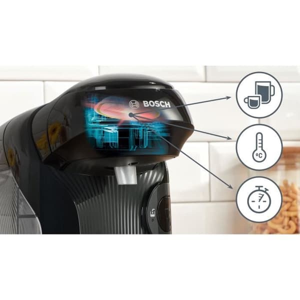 Multidryckmaskin - BOSCH - TASSIMO - T11 Stil svart - 1400 W