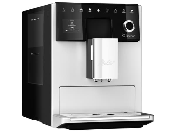 Melitta CI Touch, Espresso machine, 1.8 L, Coffee beans, Built-in grinder, 1400 W, Silver