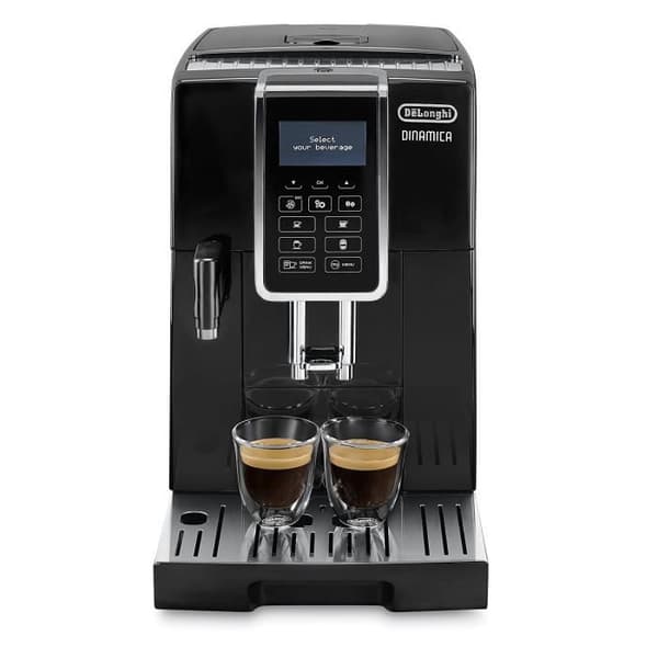 Automatisk espressomaskin med kvarn - DELONGHI Dinamica ECAM 350.55.B - Svart