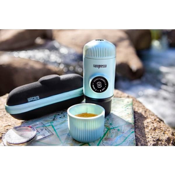 Bärbar Espressomaskin - WACACO - Nanopresso - S-Case Inkluderad - Manual - 15 Bar