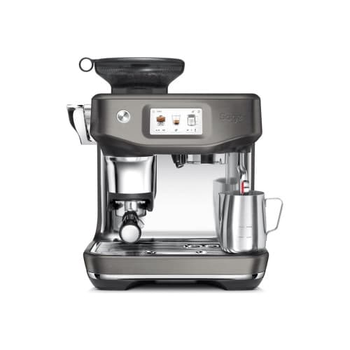 Sage SES881BST4FEU1 the Barista Touch Impress - automatisk kaffekokare med mjölkskummare - 9 bar - svart rostfritt stål