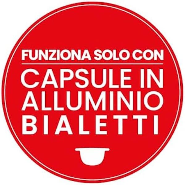 Espressomaskin - BIALETTI - Gioia - 1200W - 20 bar - Svart