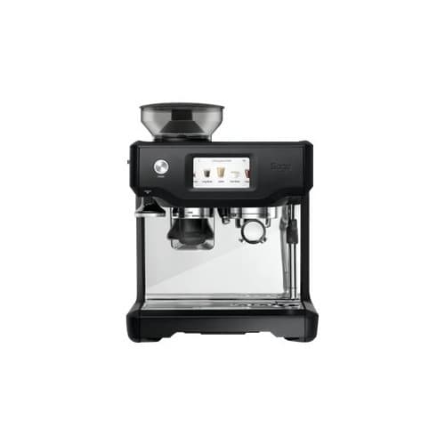 Sage SES880BTR4EEU1 the Barista Touch - automatisk kaffekokare med mjölkskummare - svart tryffel